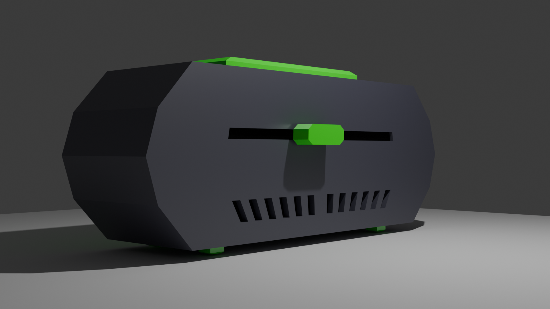Low poly Alarm clock