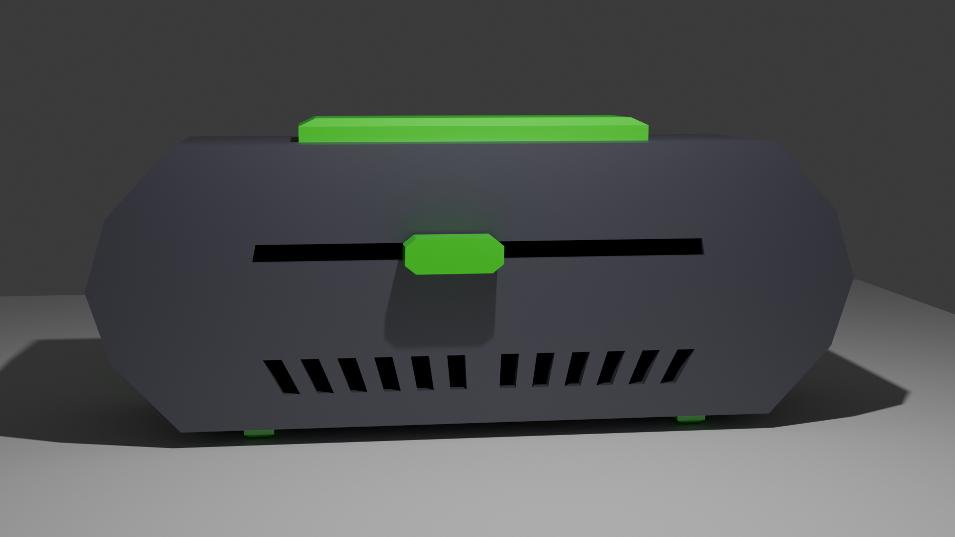 Low poly Alarm clock