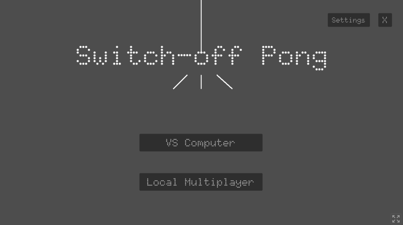 Switch-off Pong