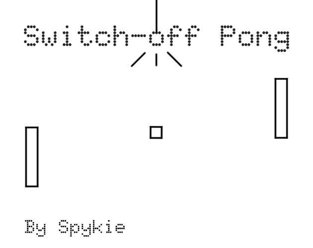 Switch-off Pong